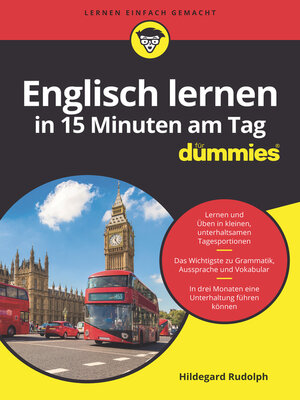 cover image of Englisch lernen in 15 Minuten am Tag für Dummies